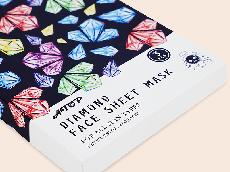 Private Label Diamond Face Sheet Mask Moisturizing for Dry Skin - Lily Bath 7