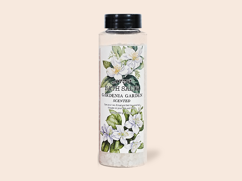 Private Label Floral Scented Bath Salts for All Skin Types - Lily Bath 2