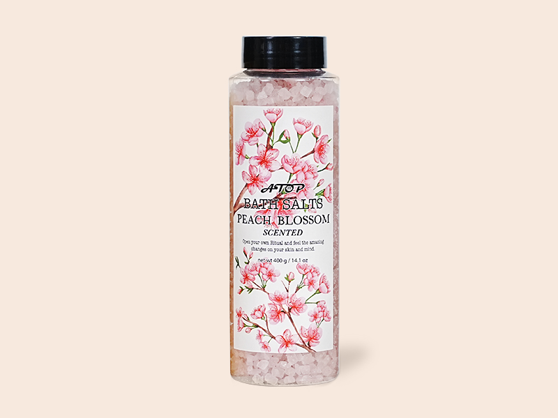 Private Label Floral Scented Bath Salts for All Skin Types - Lily Bath 3
