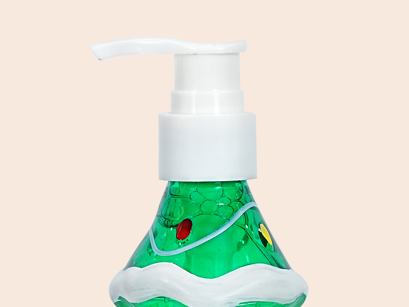 Étiquette privée Arbre de Noël en forme de bouteille de bouteille à la main Savon pour les mains Soap - Bath lys 4