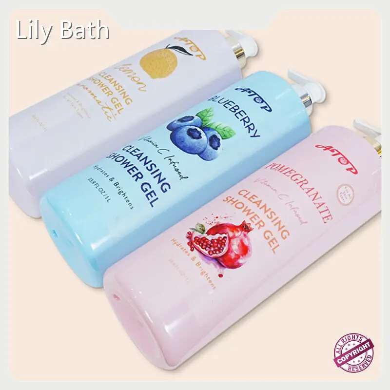 Custom Body Care Supplier - HDPE Bottle - - Lily Bath 1