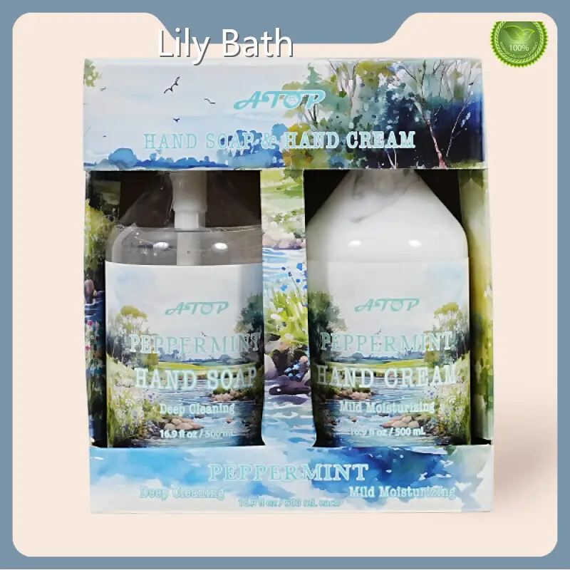Private Label 16.9 Fl Oz / 500 ML * 2 Hand Care Products - - Lily Bath 1