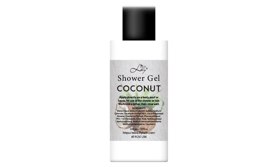 Body Care Plastic Cap - - Lily Bath 2