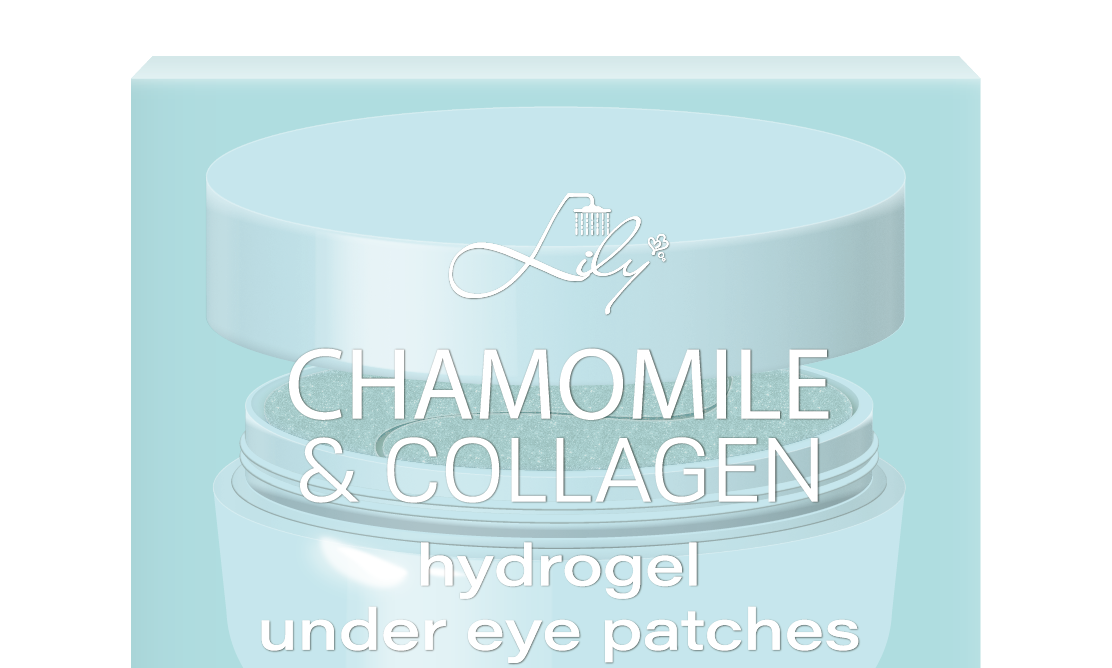 Private Label Jarred Chamomile & Collagen Hydrogel Under Eye Patches Manufacturer - Lily Bath 3