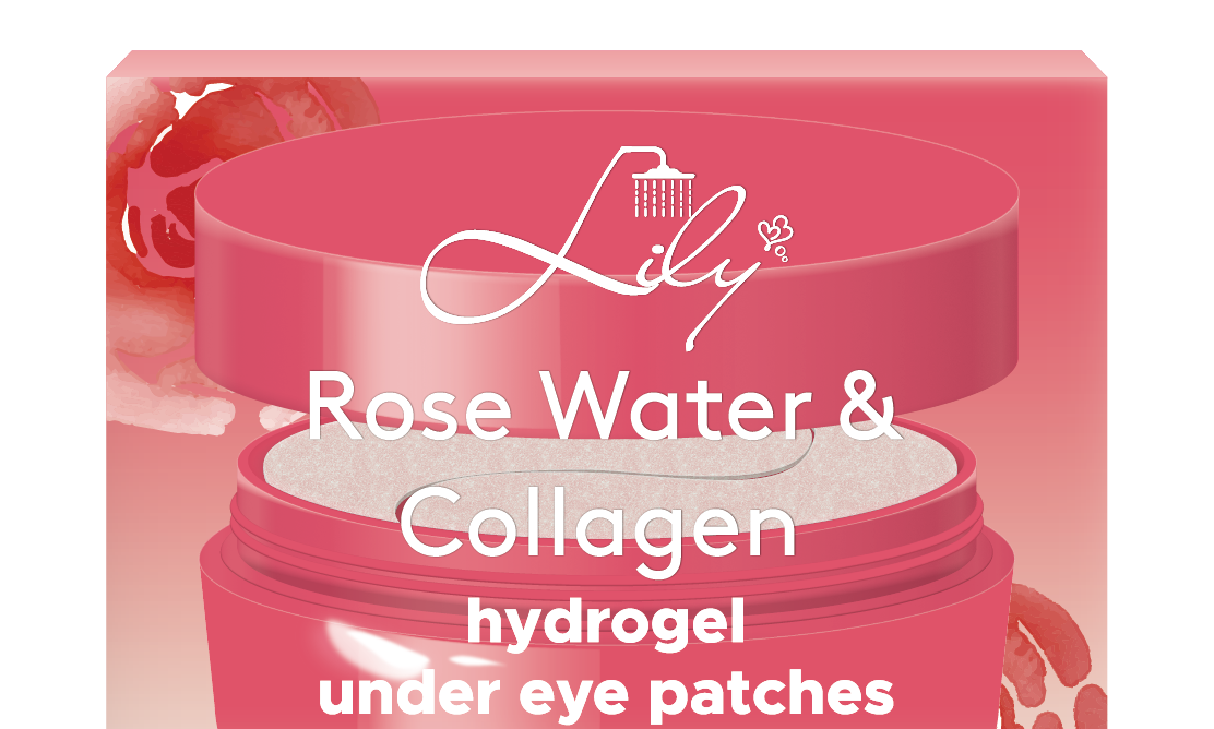 Luxurious Private Label Jarred Rose Water & Collagen Hydrogel Under Eye Patches Manufacturer - Lily Bath 3