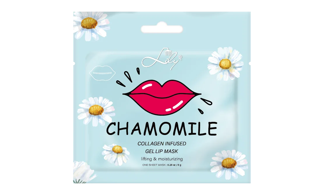 Exquisito produttore di maschera per labbra da camomilla infuso di collagene a marchio privato - Bath Lily Bath 1