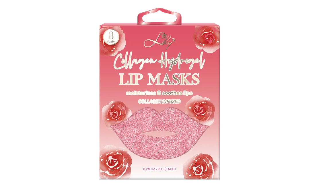 Elegante marchio privato Acqua rosa nutriente & Produttore di maschere per labbra lenitive - Bath Lily 1