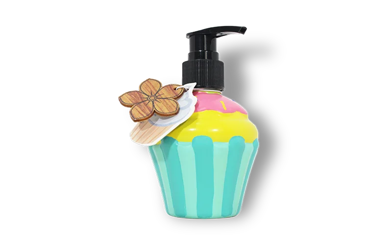 OEM 개인 라벨 디저트 테마 특수 모양의 병 핸드 비누 시리즈 제조업체 -Lily Bath 1