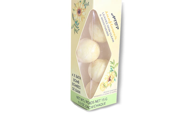OEM Etiqueta privada personalizada Natural & Fabricante de bombas de baño puro - Baño de lirio 1