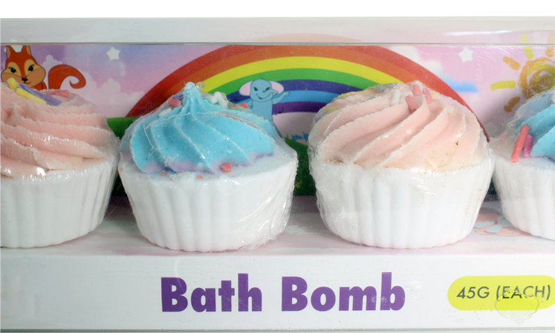 Private Label Cupcake-Shaped Bath Bomb for Kids - Lily Bath 5