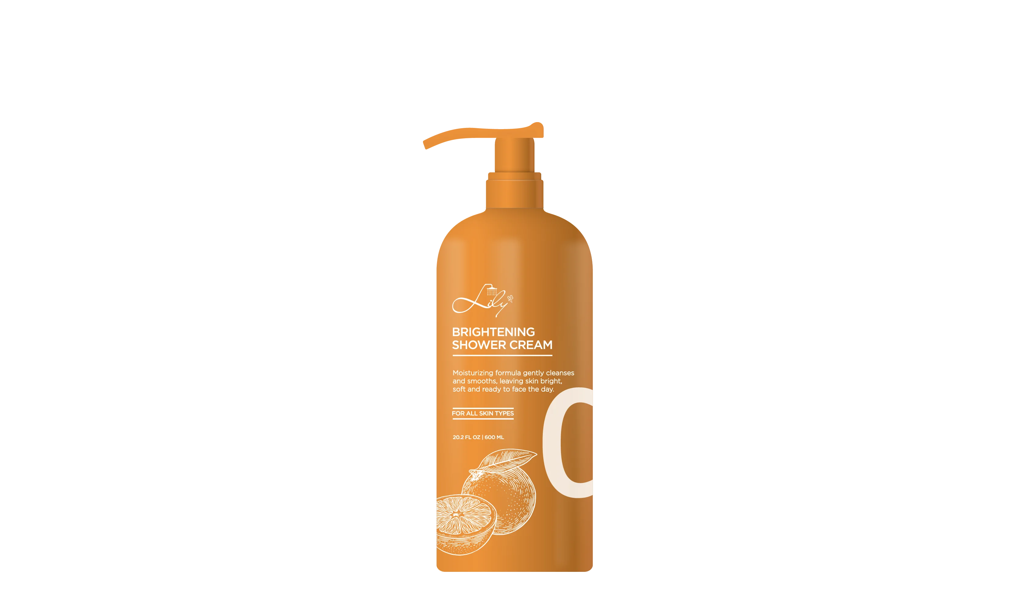 Customized Private Label Brightening Vitamin C Shower Cream Manufacturer - Citrus - Lily Bath 1