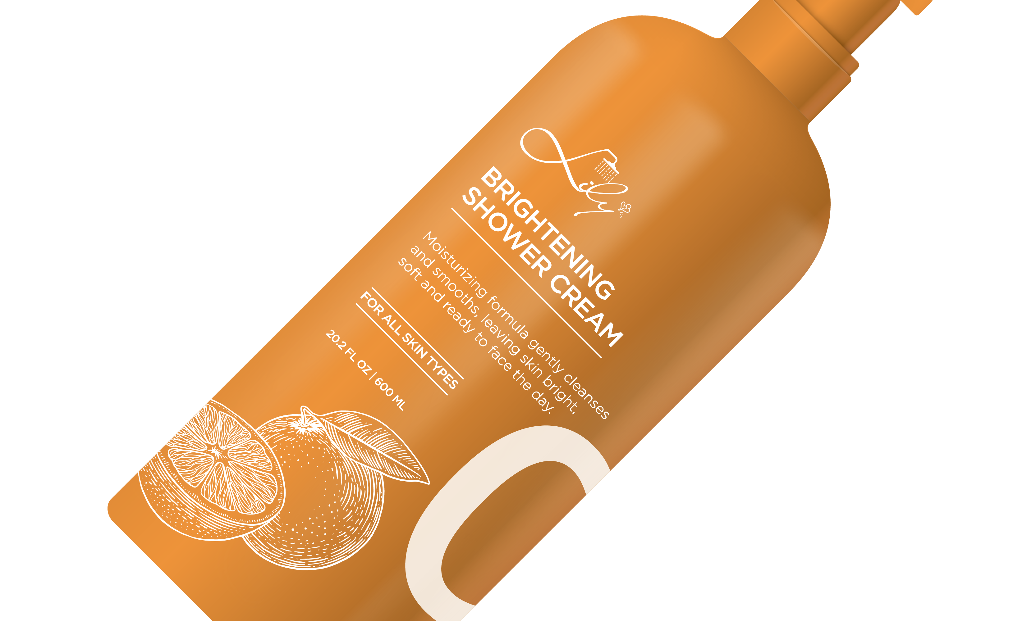 Customized Private Label Brightening Vitamin C Shower Cream Manufacturer - Citrus - Lily Bath 5