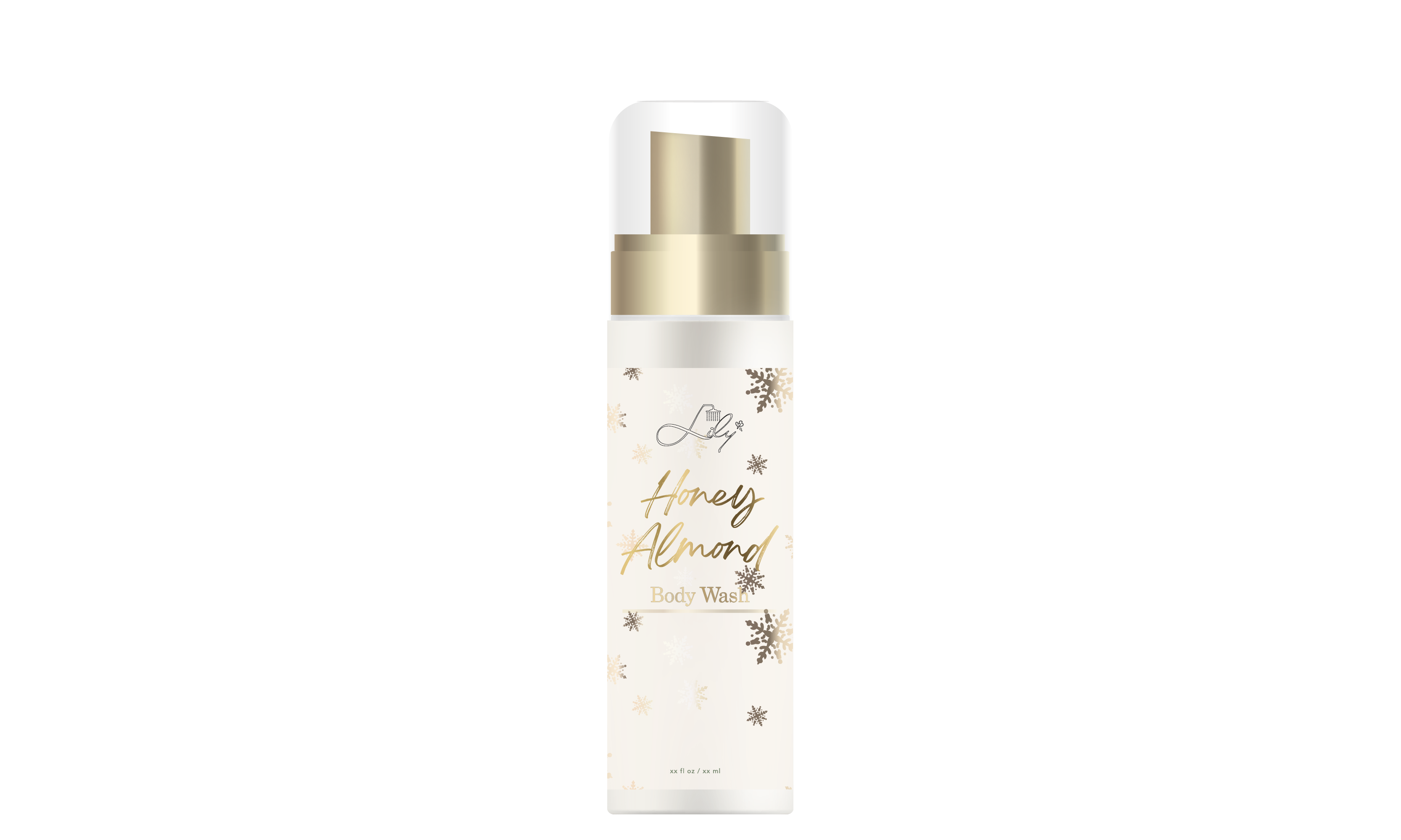Luxe private label Honing Almond Body Wash -fabrikant - Lily Bath 1