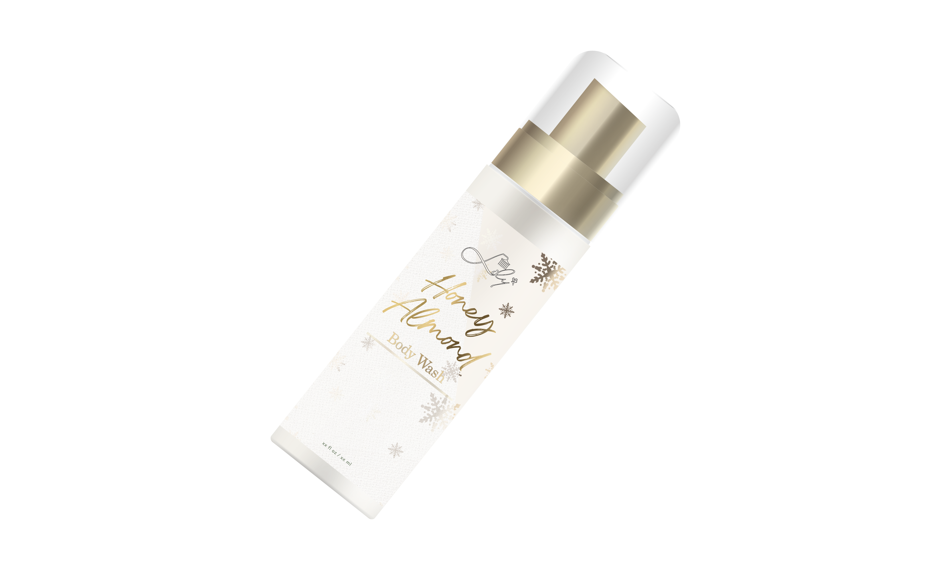 Luxe private label Honing Almond Body Wash -fabrikant - Lily Bath 4