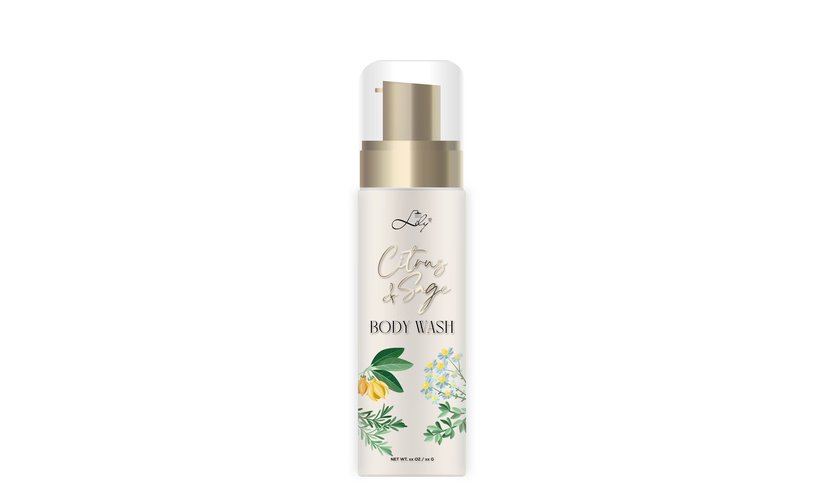 Top Quality Private Label Citrus & Sage Body Wash Manufacturer - Lily Bath 1