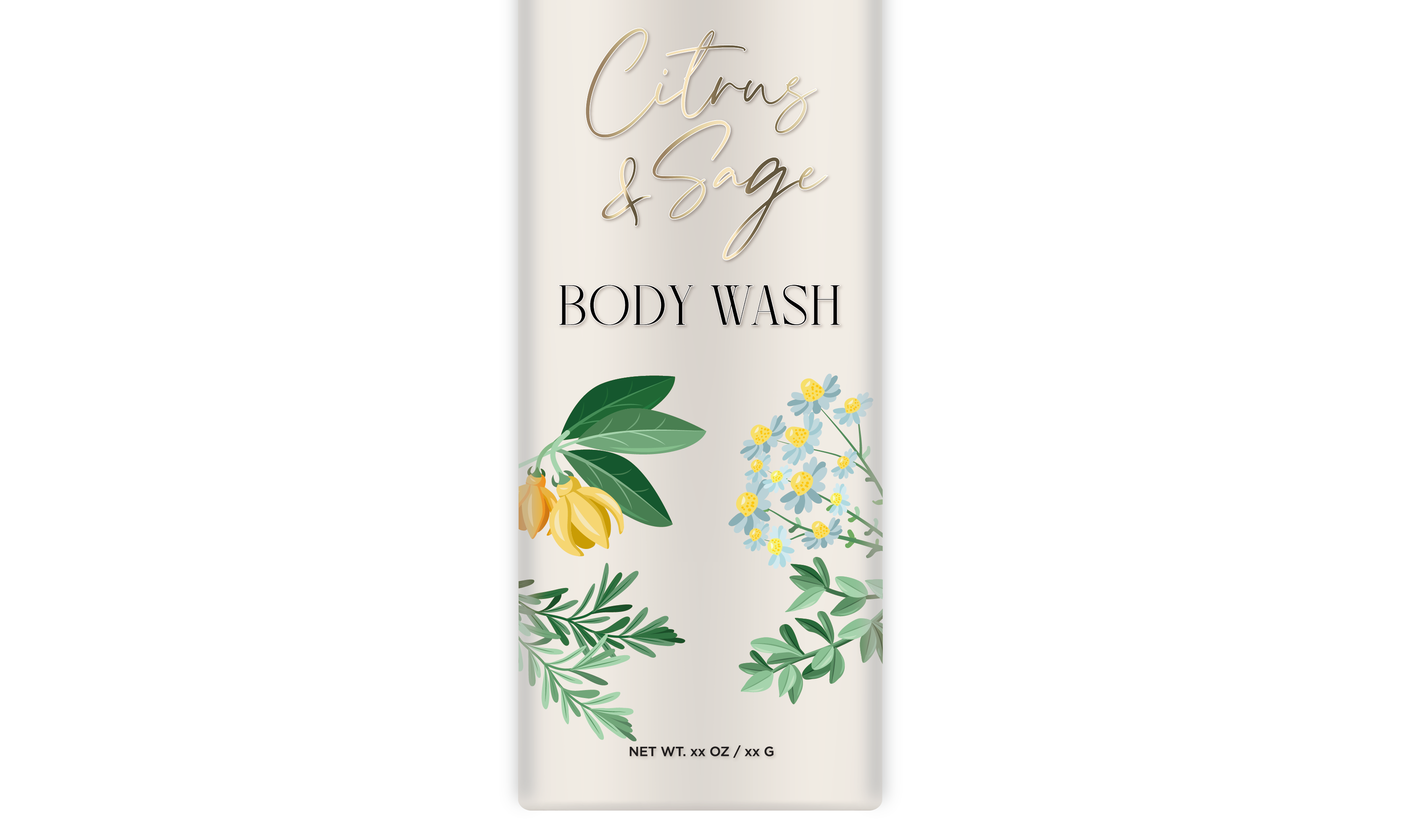 Top Quality Private Label Citrus & Sage Body Wash Manufacturer - Lily Bath 3