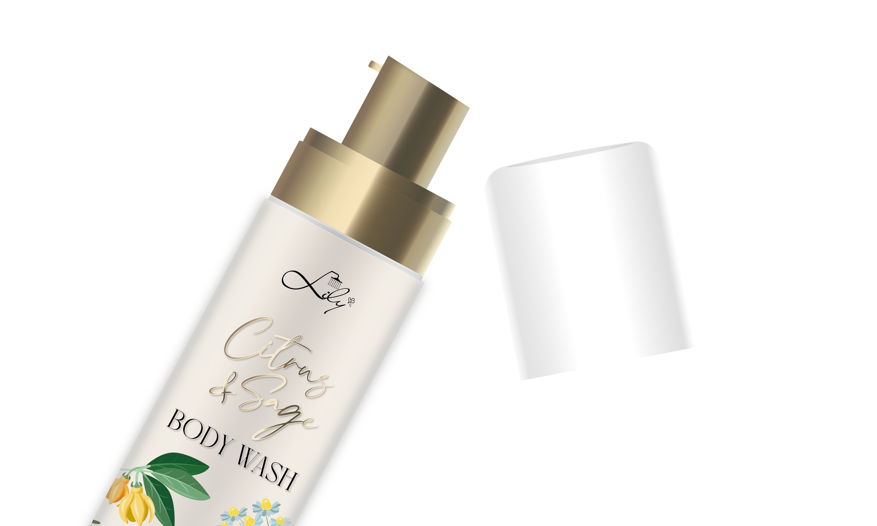 Top Quality Private Label Citrus & Sage Body Wash Manufacturer - Lily Bath 5