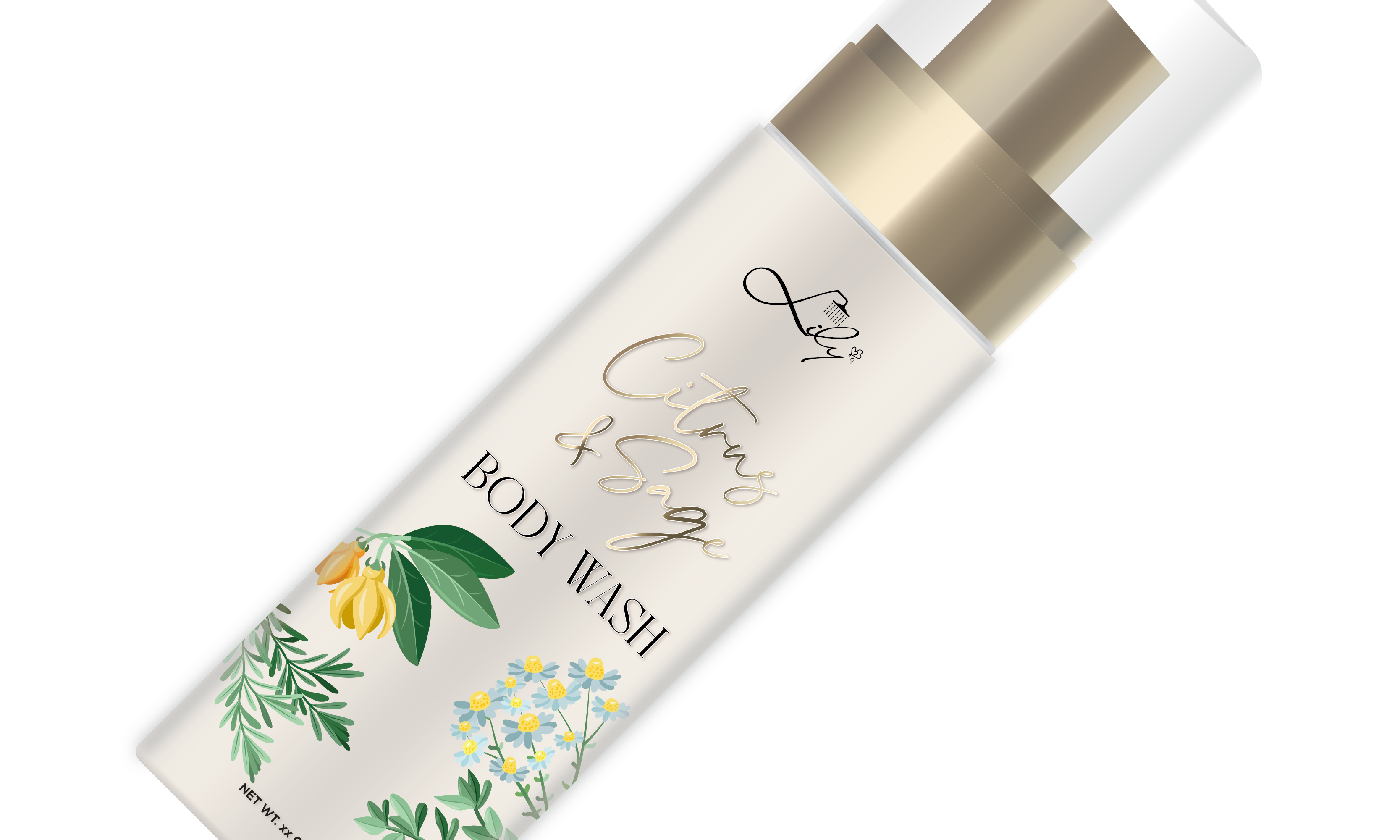 Top Quality Private Label Citrus & Sage Body Wash Manufacturer - Lily Bath 4