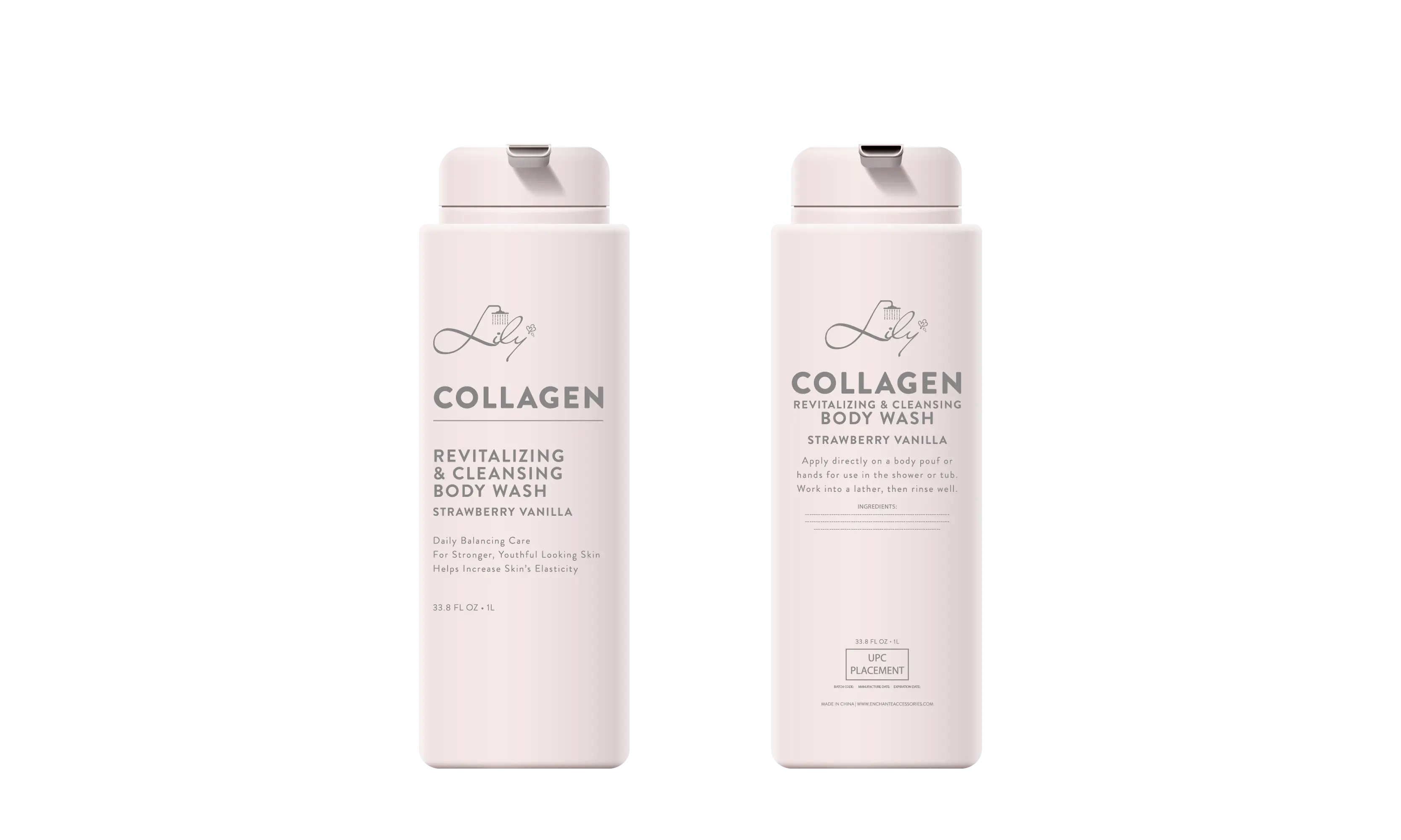 Body Care Supplier HDPE Bottle - - Lily Bath 2