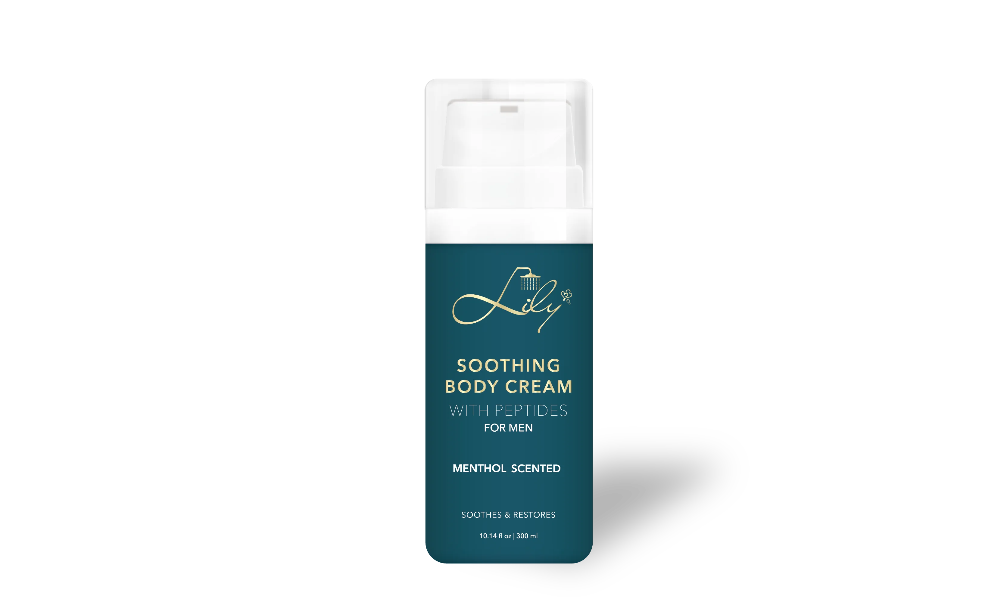 Eleganta Privata Etikedo Menthol Scented Men's Soothing Body Cream Fabrikisto - Lily Bath 1