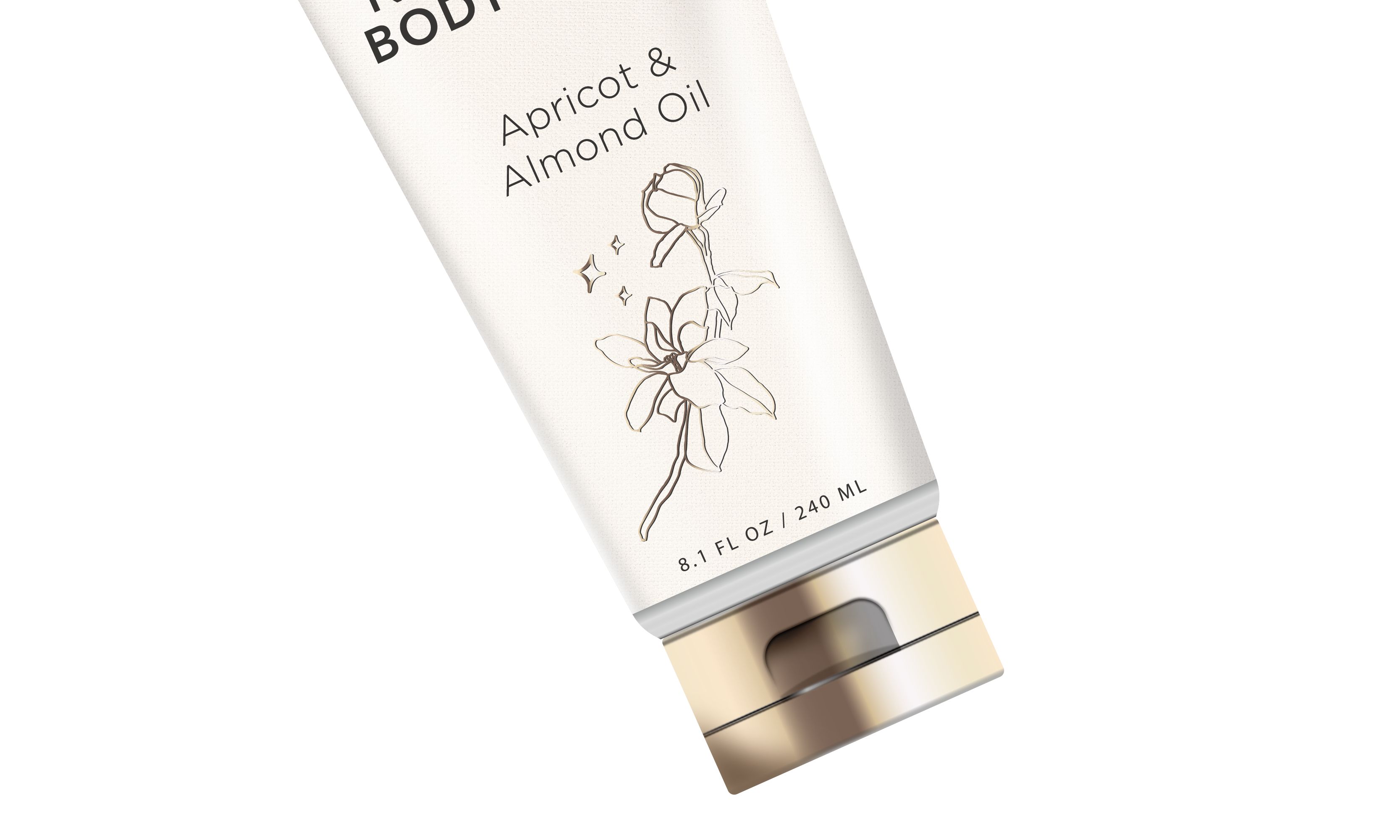 Apricot de marca privada de luta de luxo & Óleo de amêndoa Nourishing Body Cream Fabricante - Lily Bath 4