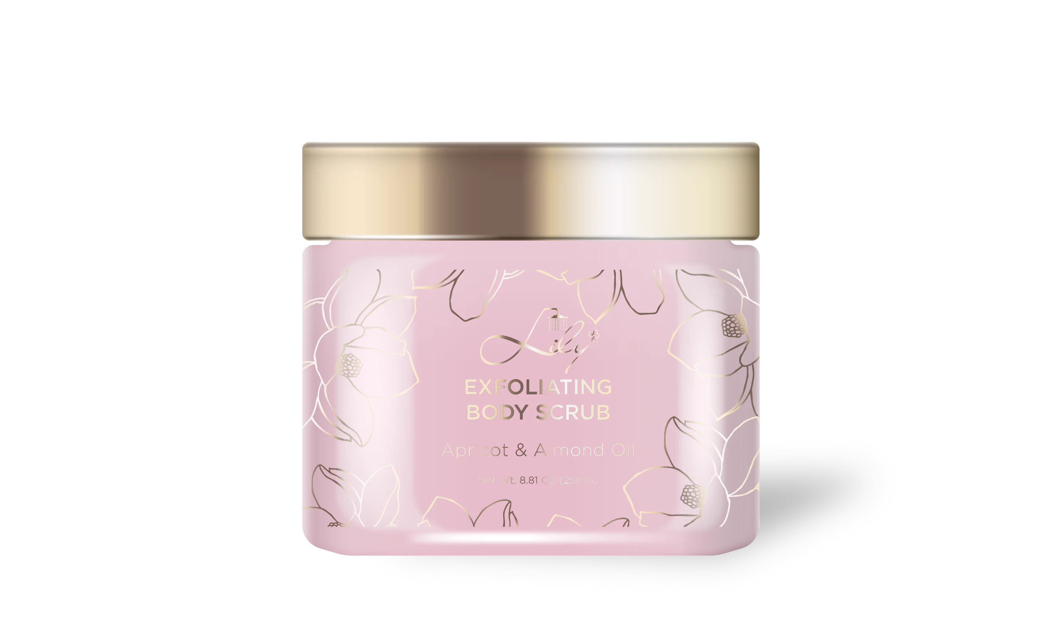 Albicocca a marchio privato di alta qualità & Olio di mandorle esfoliante Produttore di scrub per il corpo - bagno di giglio 1