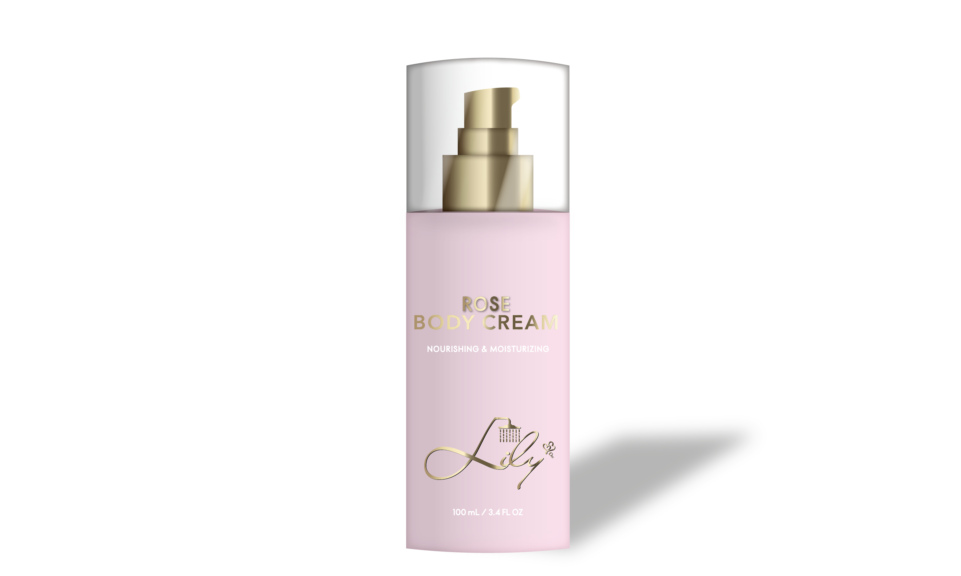 Agordita Privata Etikedo Nutranta & Histurizanta Rose Body Cream Fabrikisto - Lily Bath 1