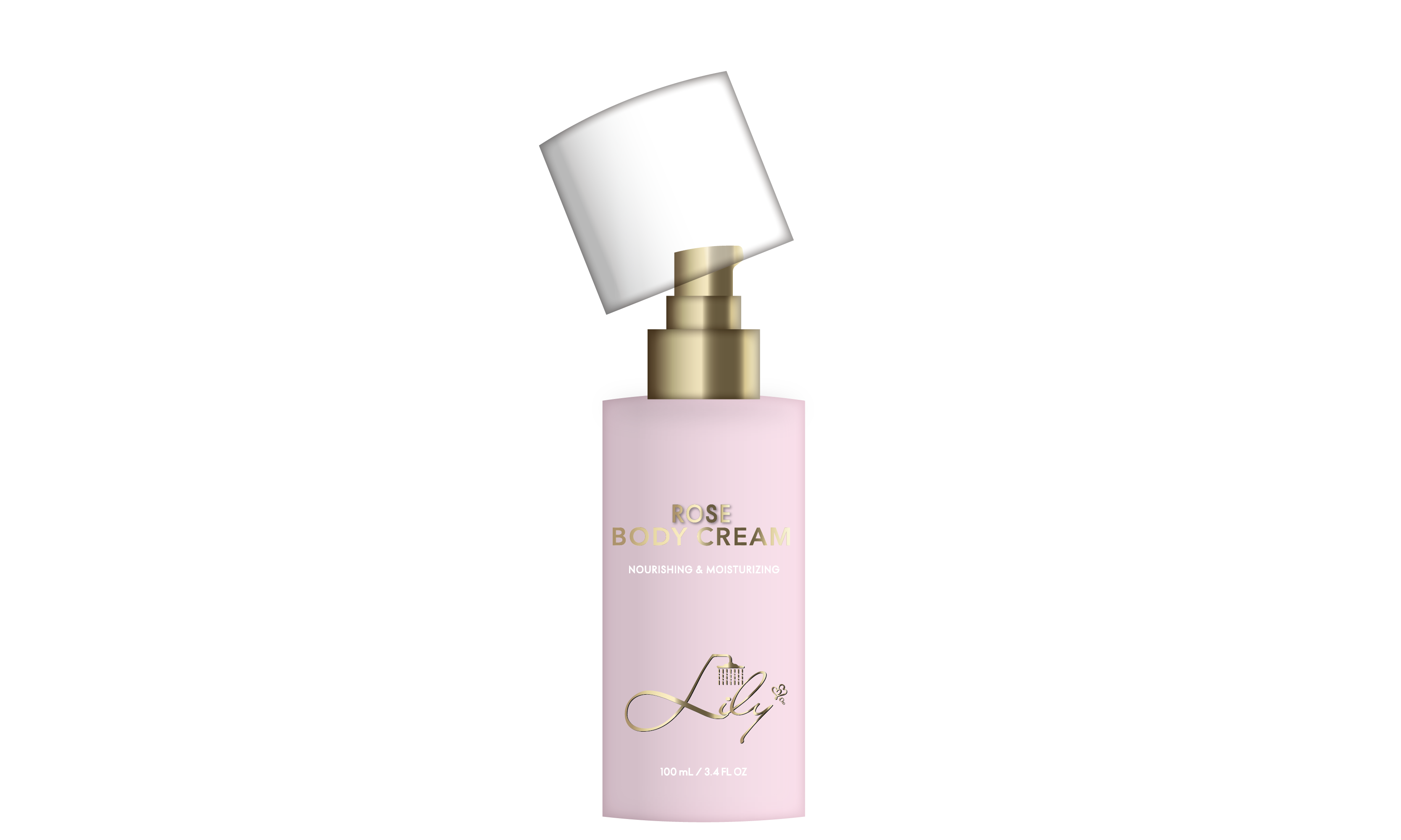 Agordita Privata Etikedo Nutranta & Histurizanta Rose Body Cream Fabrikisto - Lily Bath 4