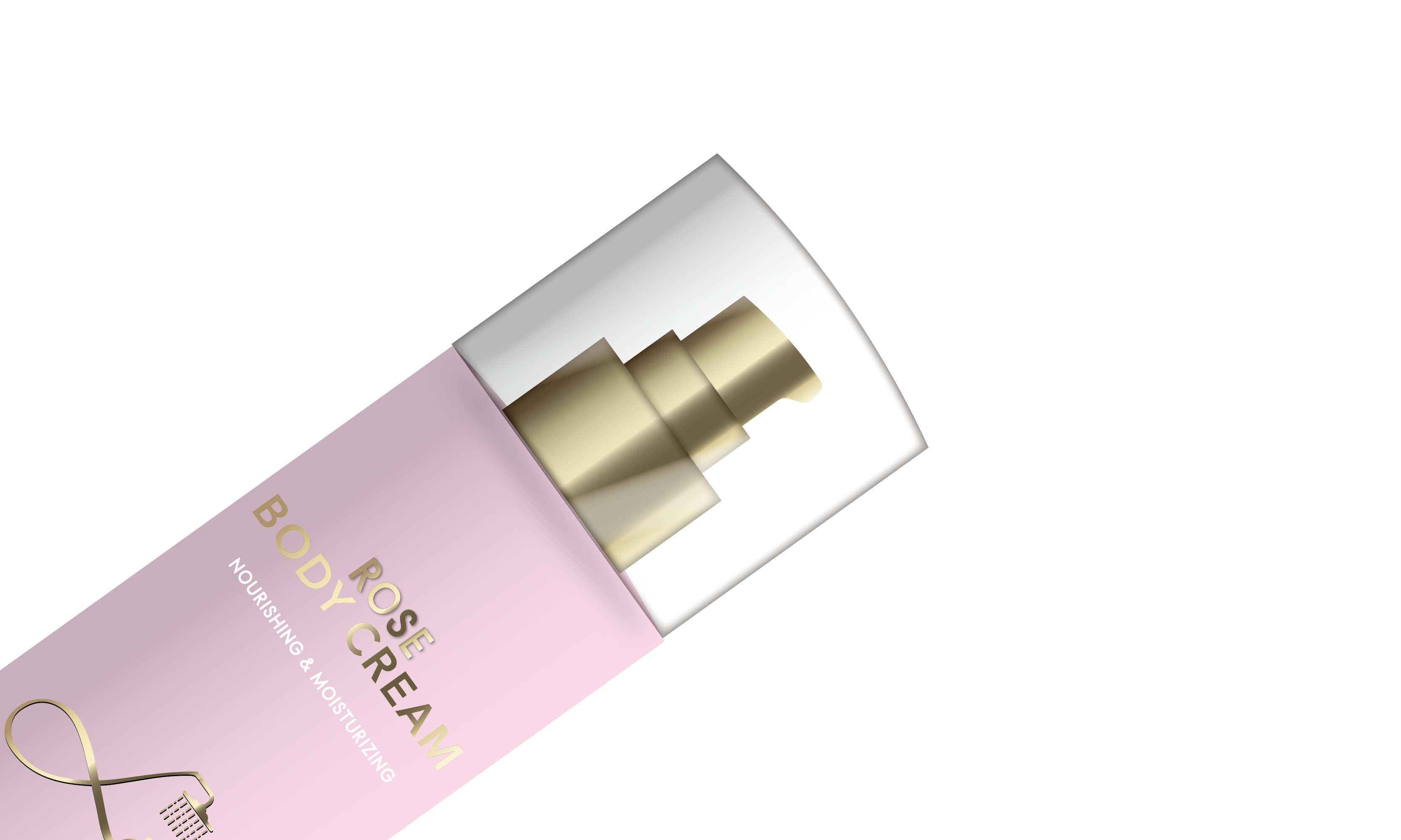 Agordita Privata Etikedo Nutranta & Histurizanta Rose Body Cream Fabrikisto - Lily Bath 5