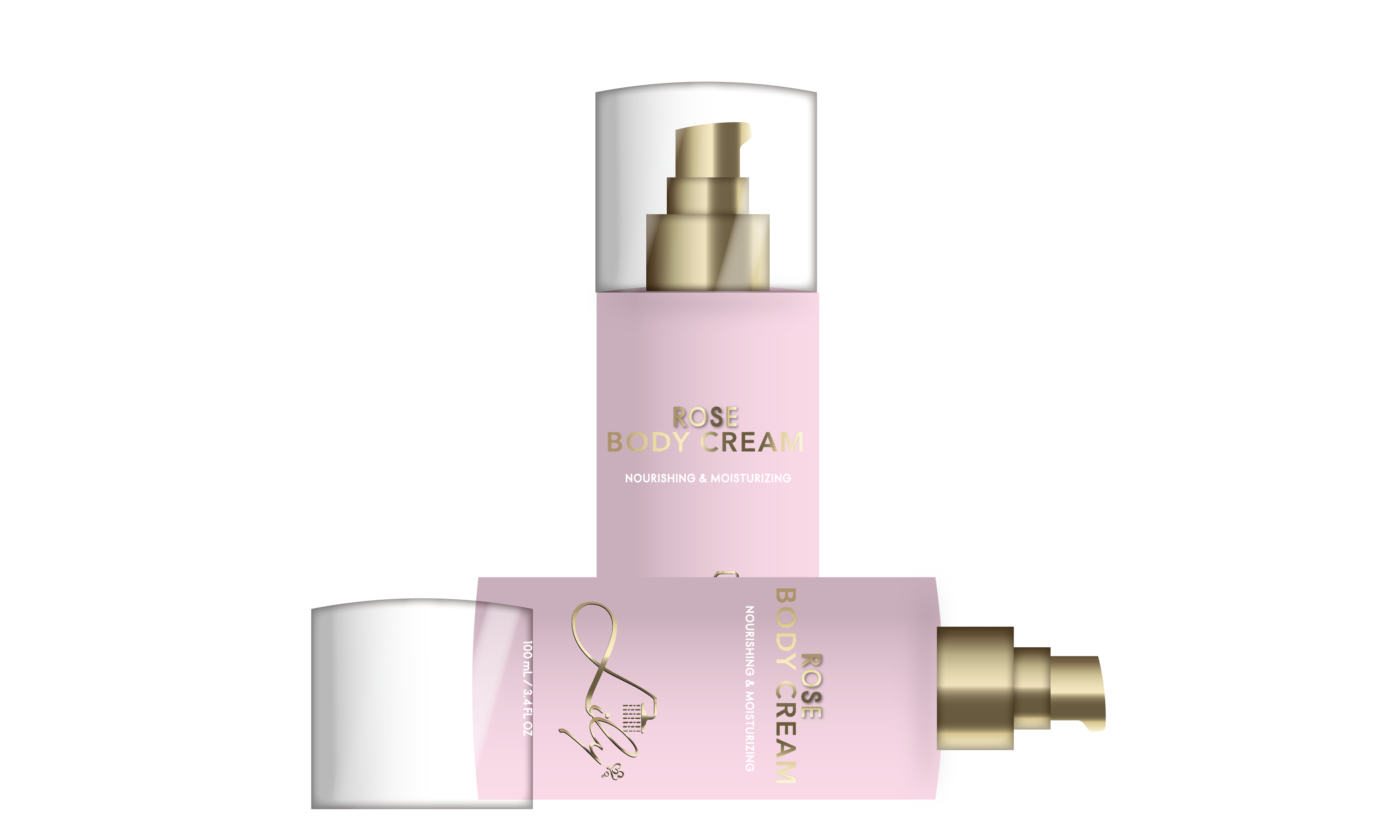 Agordita Privata Etikedo Nutranta & Histurizanta Rose Body Cream Fabrikisto - Lily Bath 6