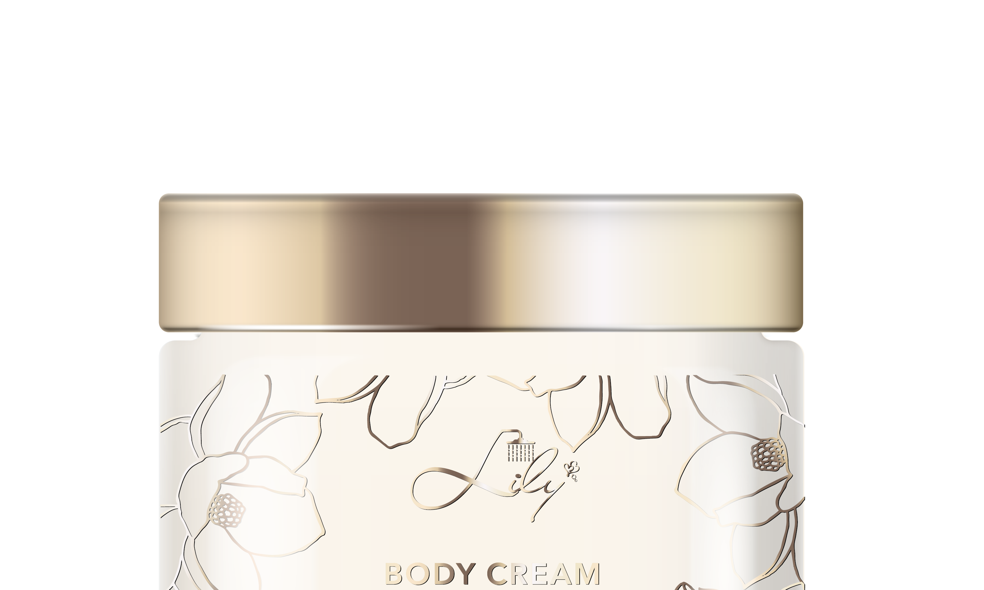 Extraordinária Rótulo Privada Damasco & Óleo de amêndoa Nourishing Body Cream Fabricante - Lily Bath 4