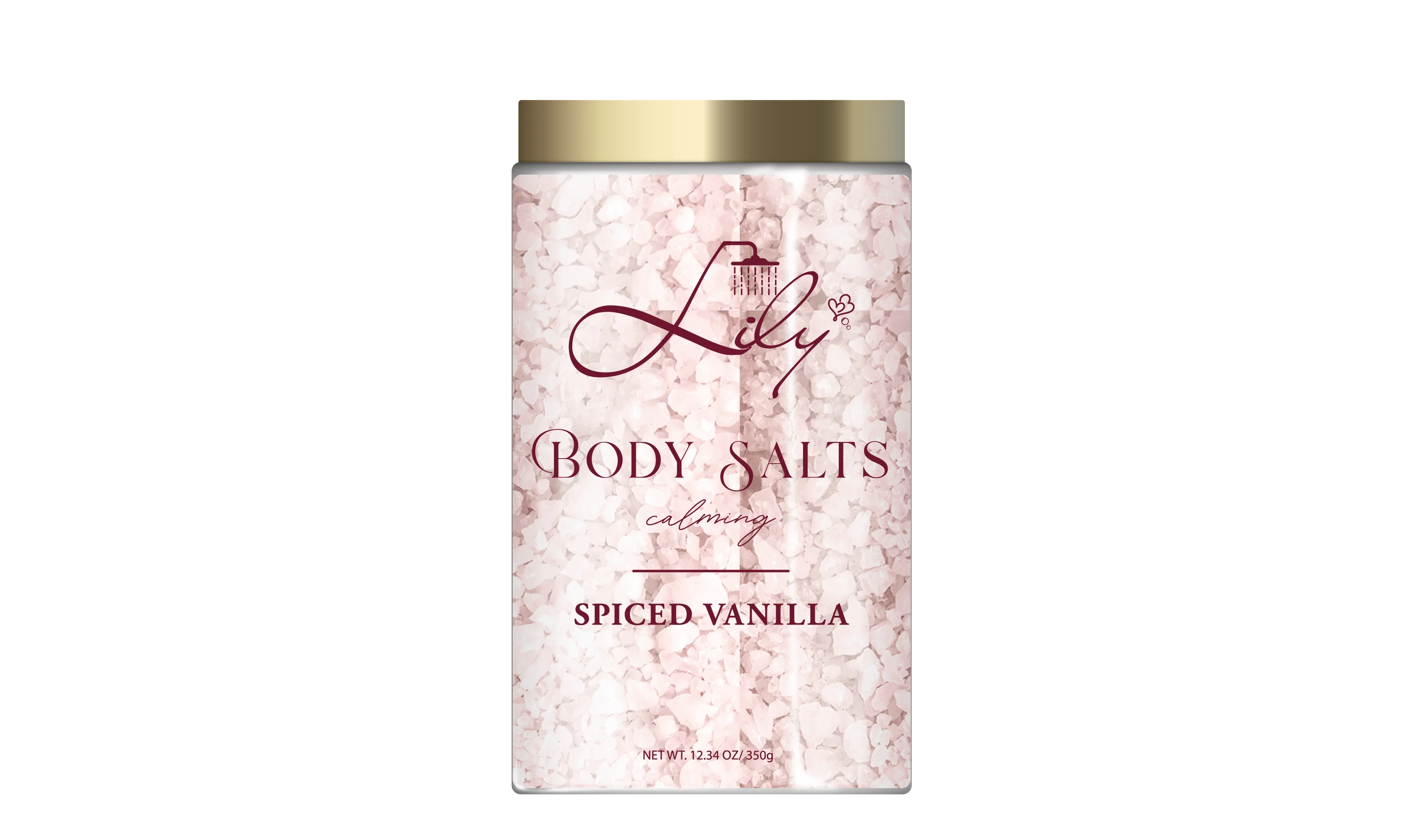 Aanpasbaar private label vanille geurende kalmerende body zouten fabrikant - leliebad 1