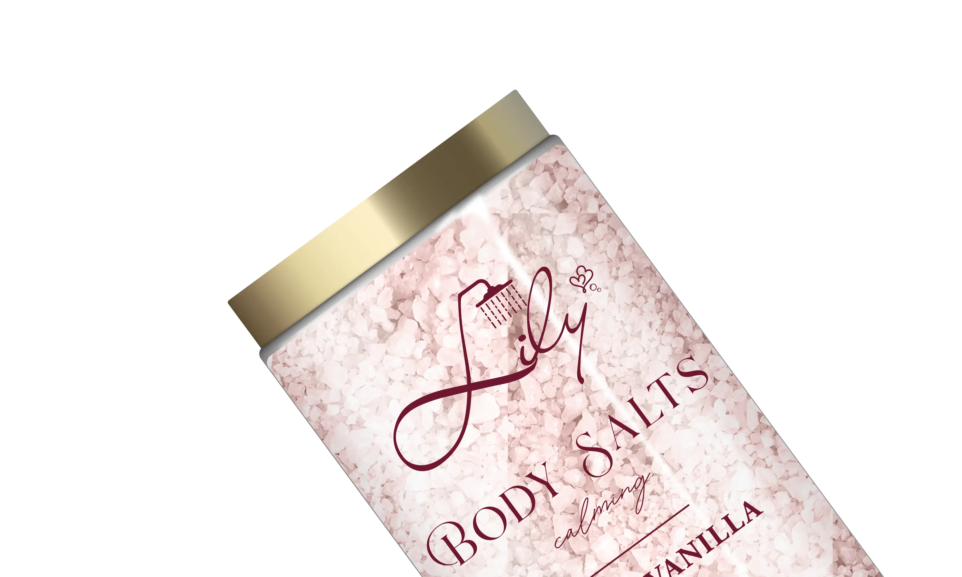 Private Label Bath Salts Pink - - Lily Bath 4