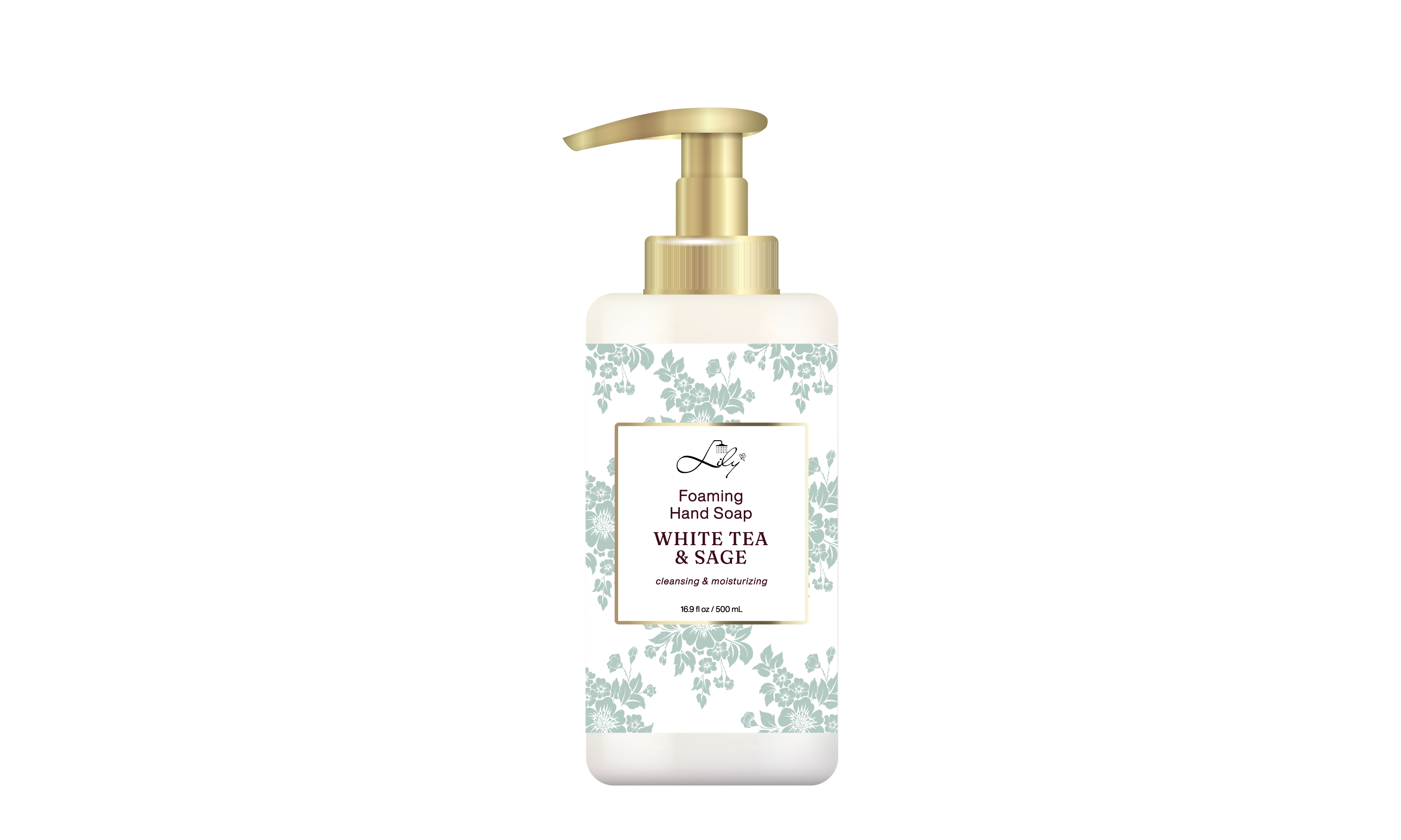 Best Quality Private Label White Tea & Sage Cleansing Foaming Hand Soap Manufacturer - Lily Bath 1