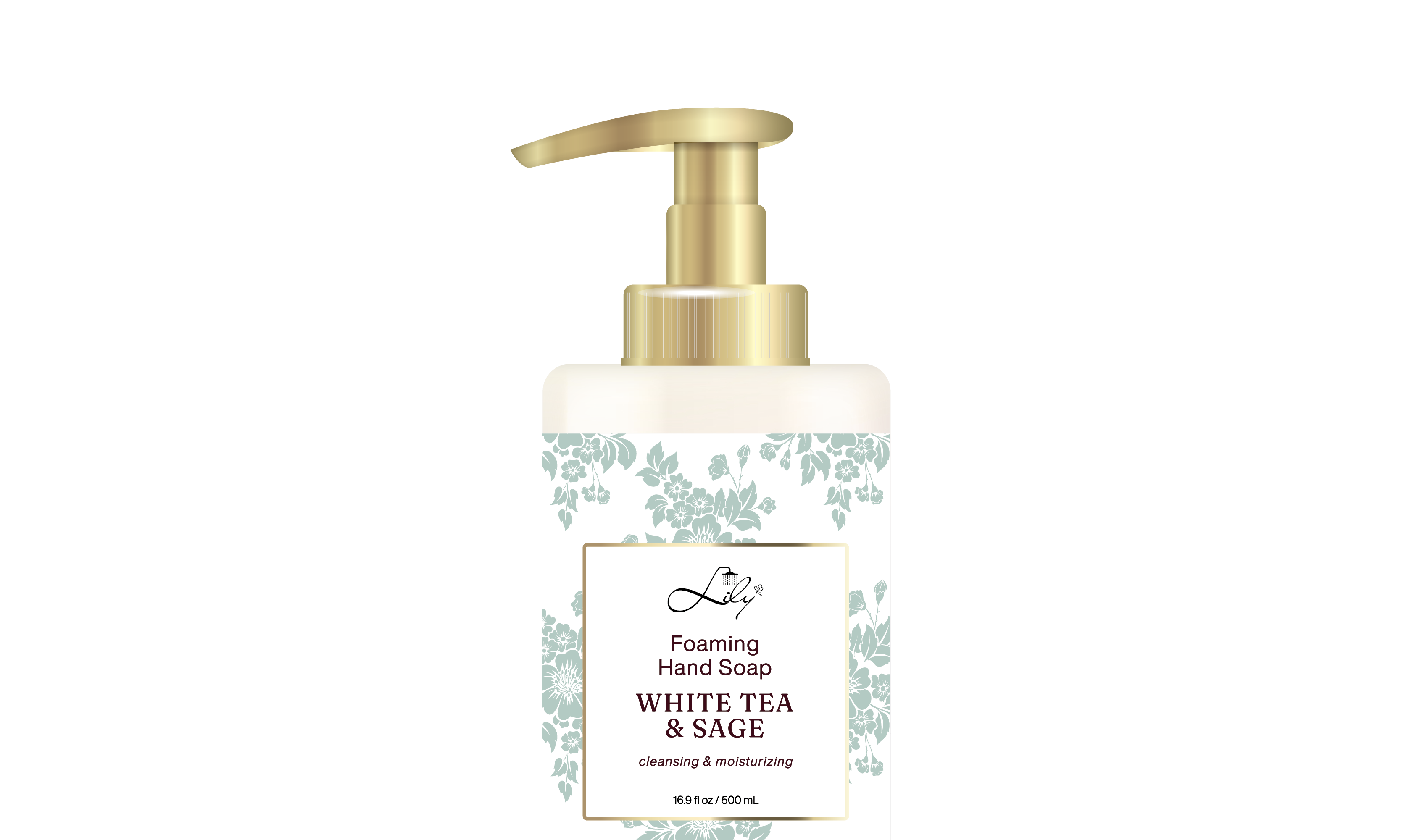Best Quality Private Label White Tea & Sage Cleansing Foaming Hand Soap Manufacturer - Lily Bath 3