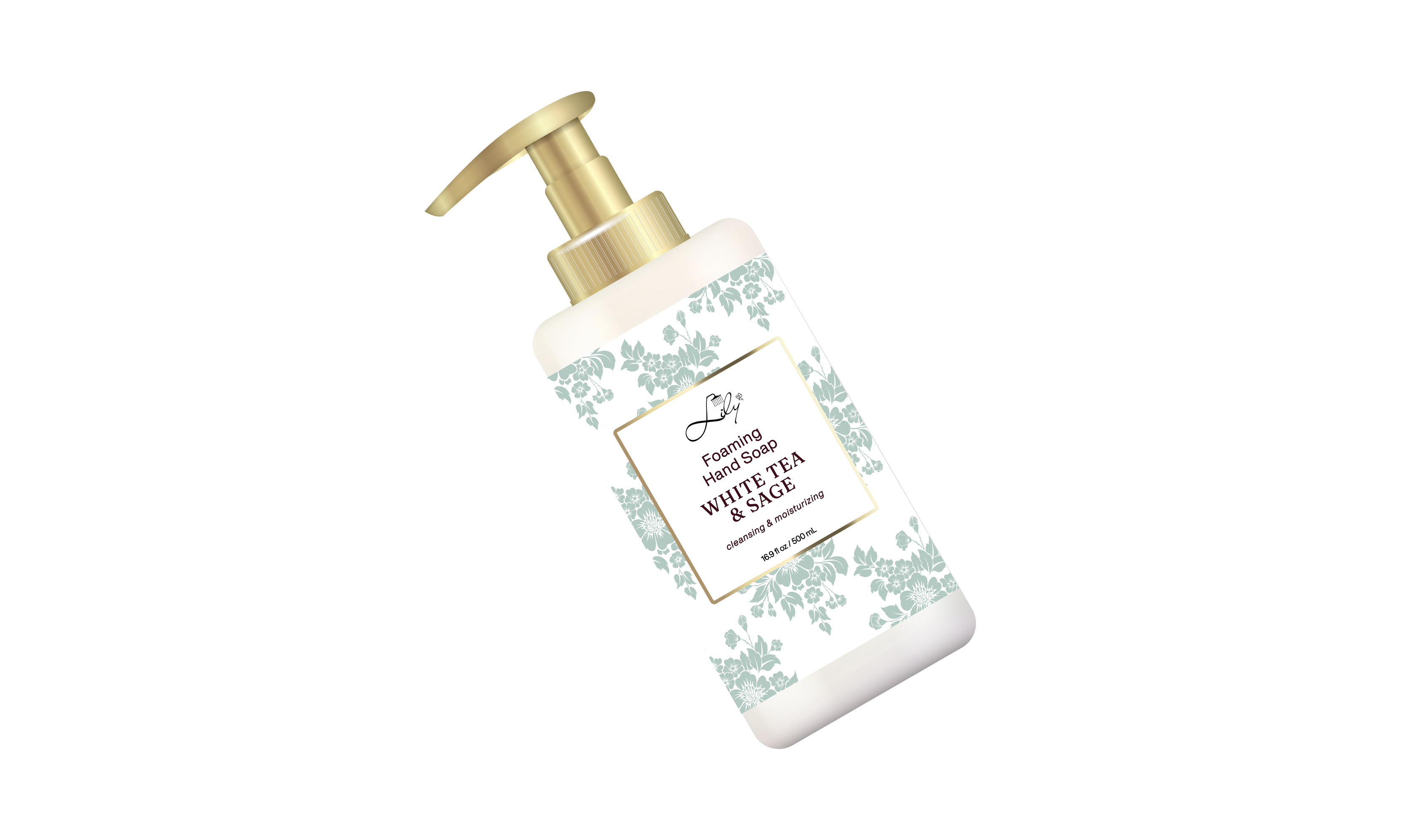 Best Quality Private Label White Tea & Sage Cleansing Foaming Hand Soap Manufacturer - Lily Bath 5