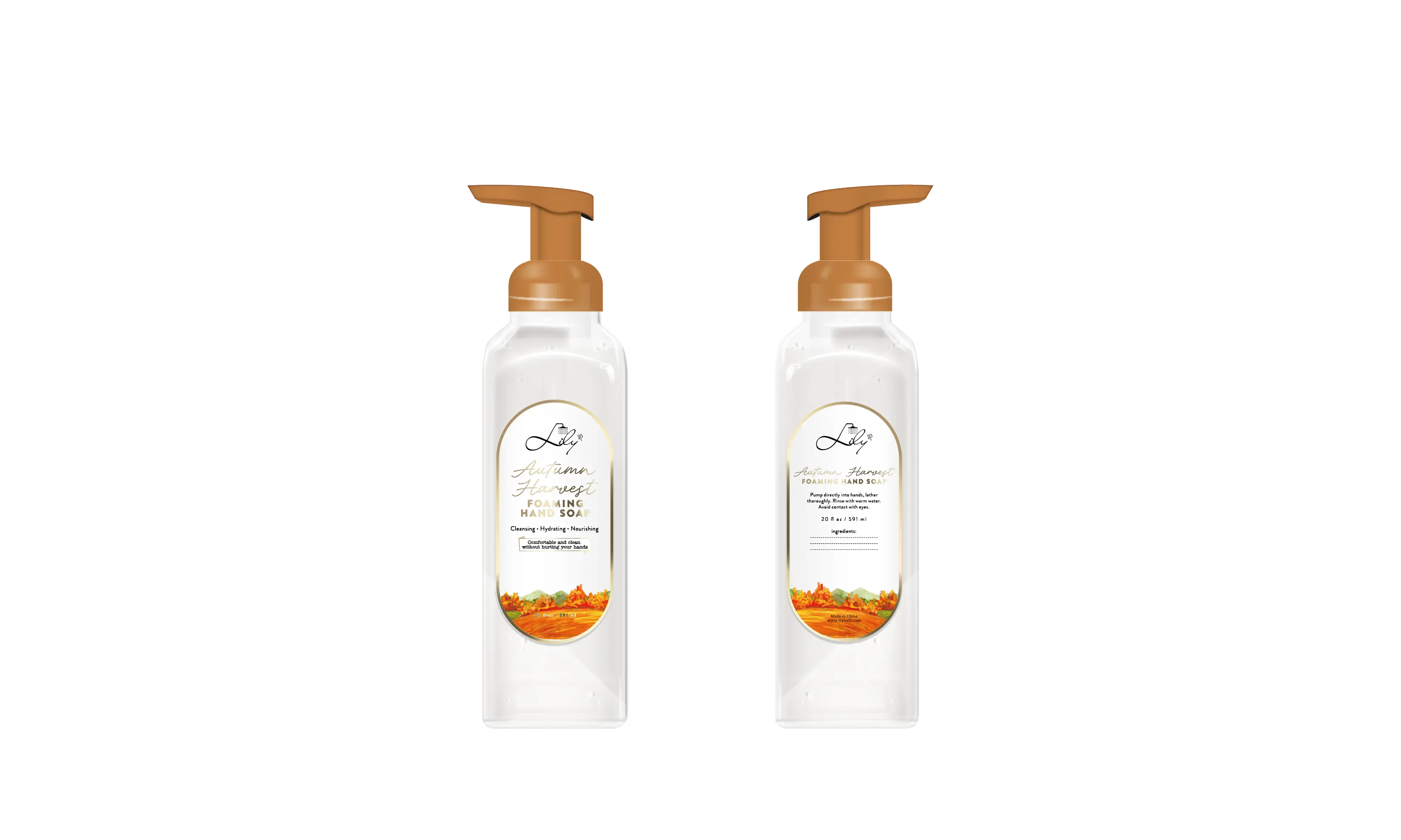 Soap Hand Foam 20 Fl Oz / 591 ML - - Lily Bath 2