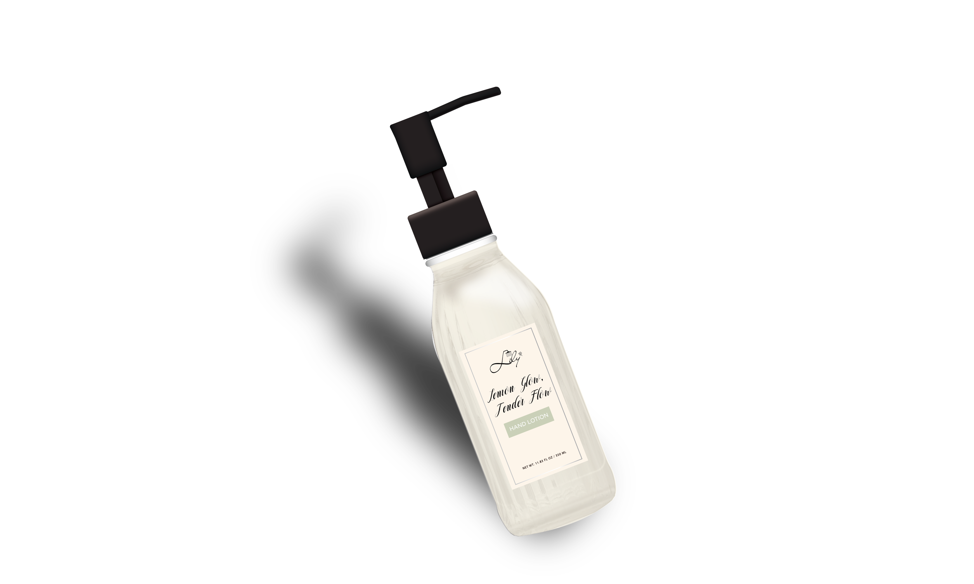Elegante marca própria Lemon Glow Tender Flow Hand Lotion Fabricante - Lily Bath 5