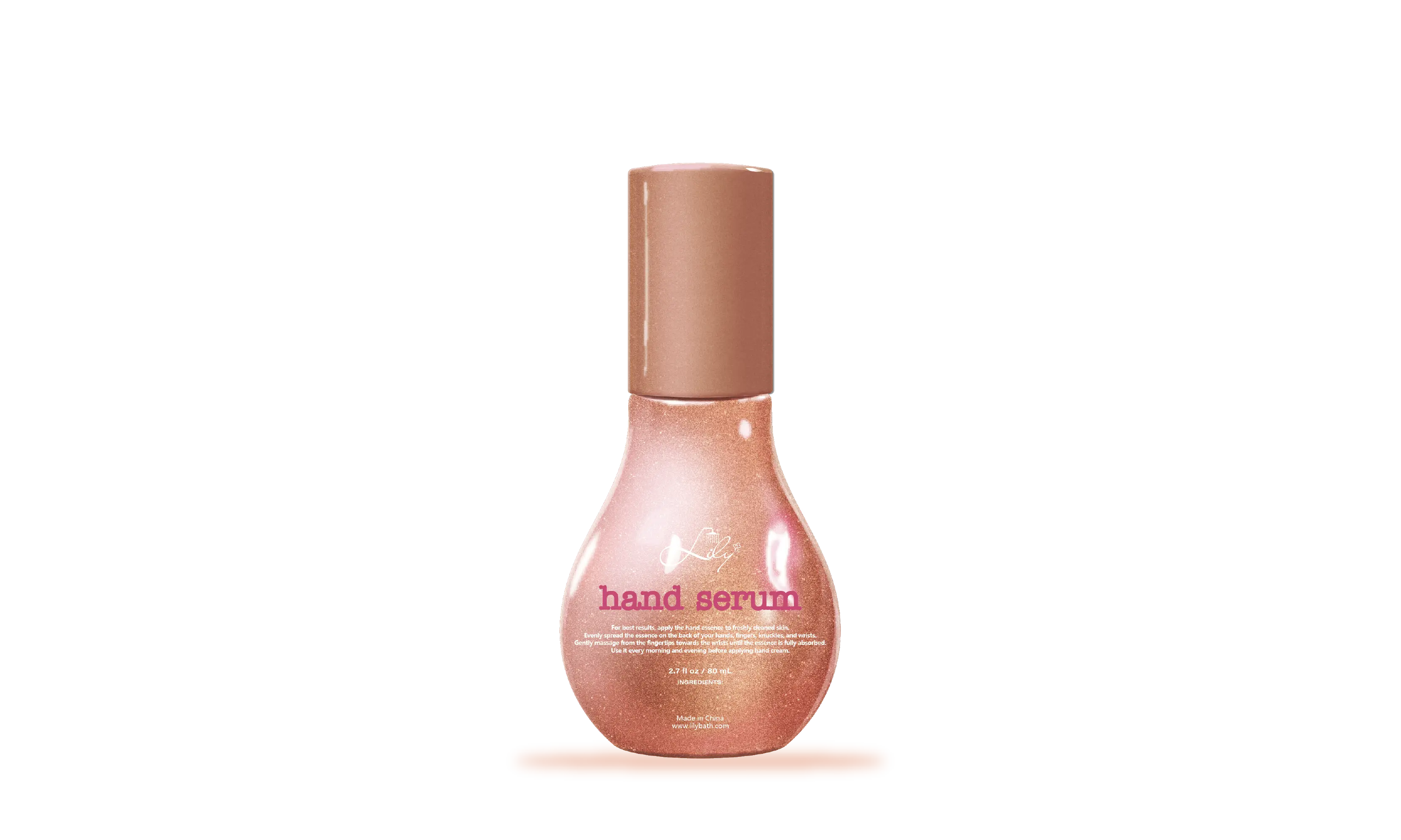 Hand Serum Plastic Pump Head - - Lily Bath 2
