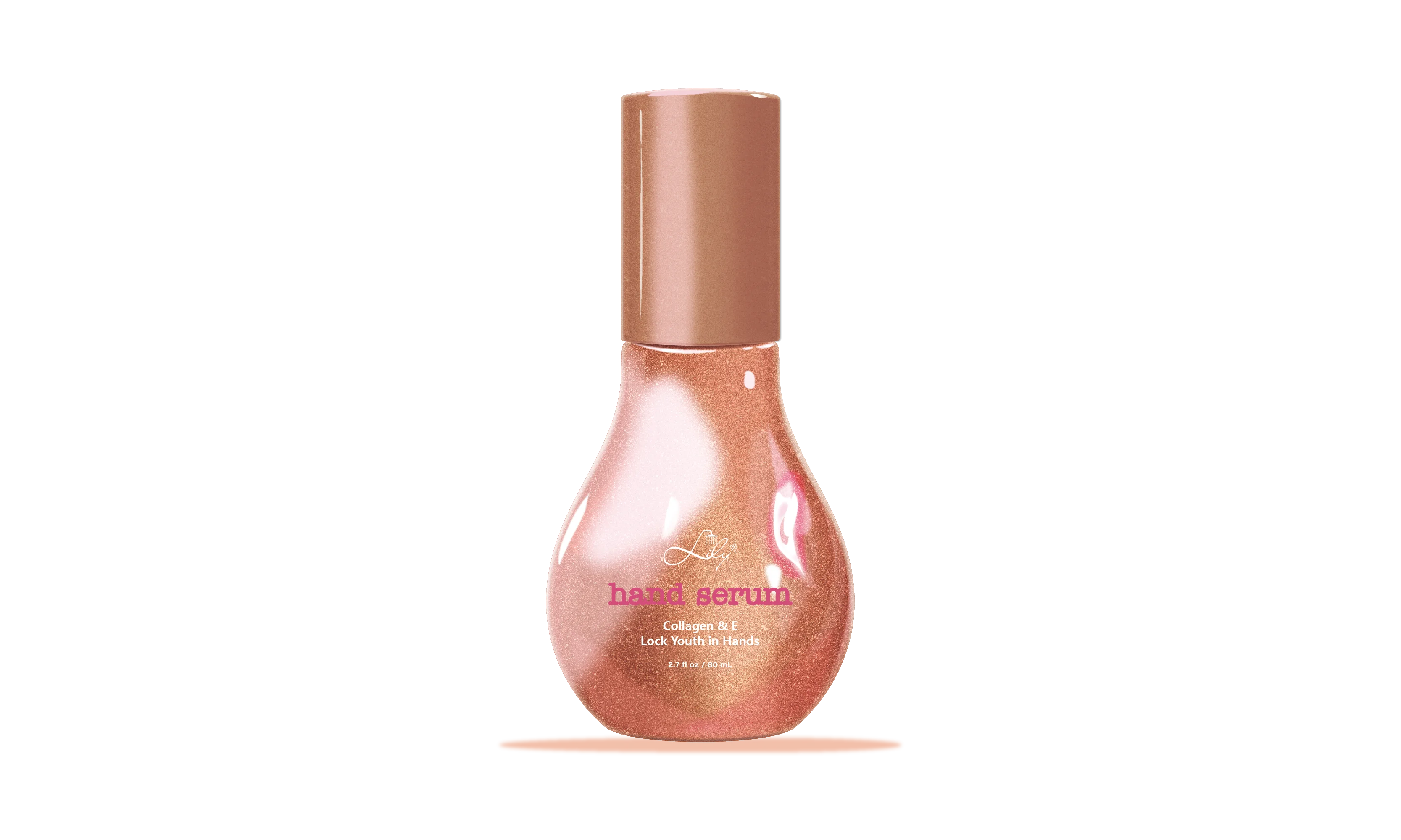 Handelsmarkenschimmere Handserum mit Kollagen & Vitamin E für Büroangestellte - Lily Bath 1