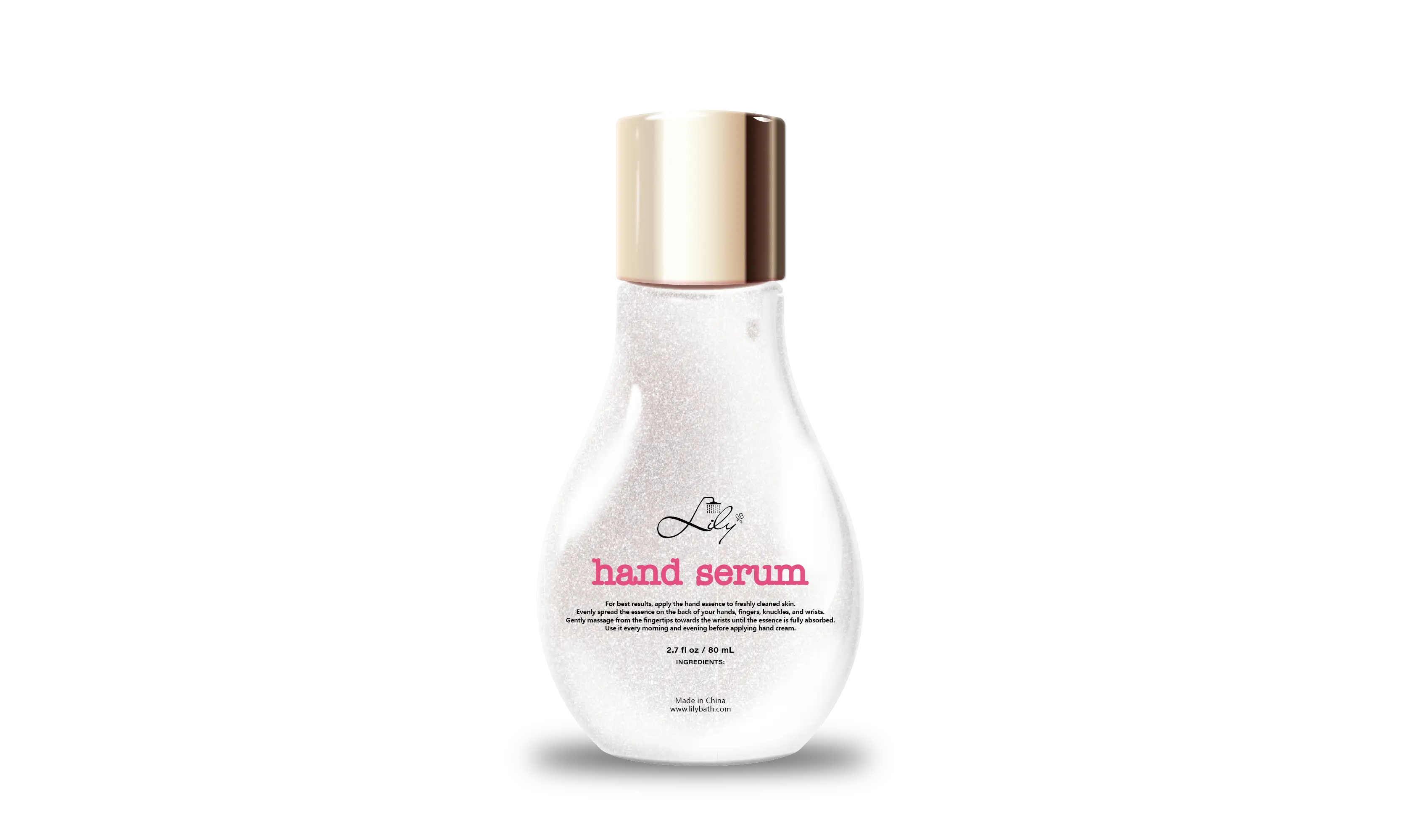 Hand Serum Plastic Pump Head - - Lily Bath 7