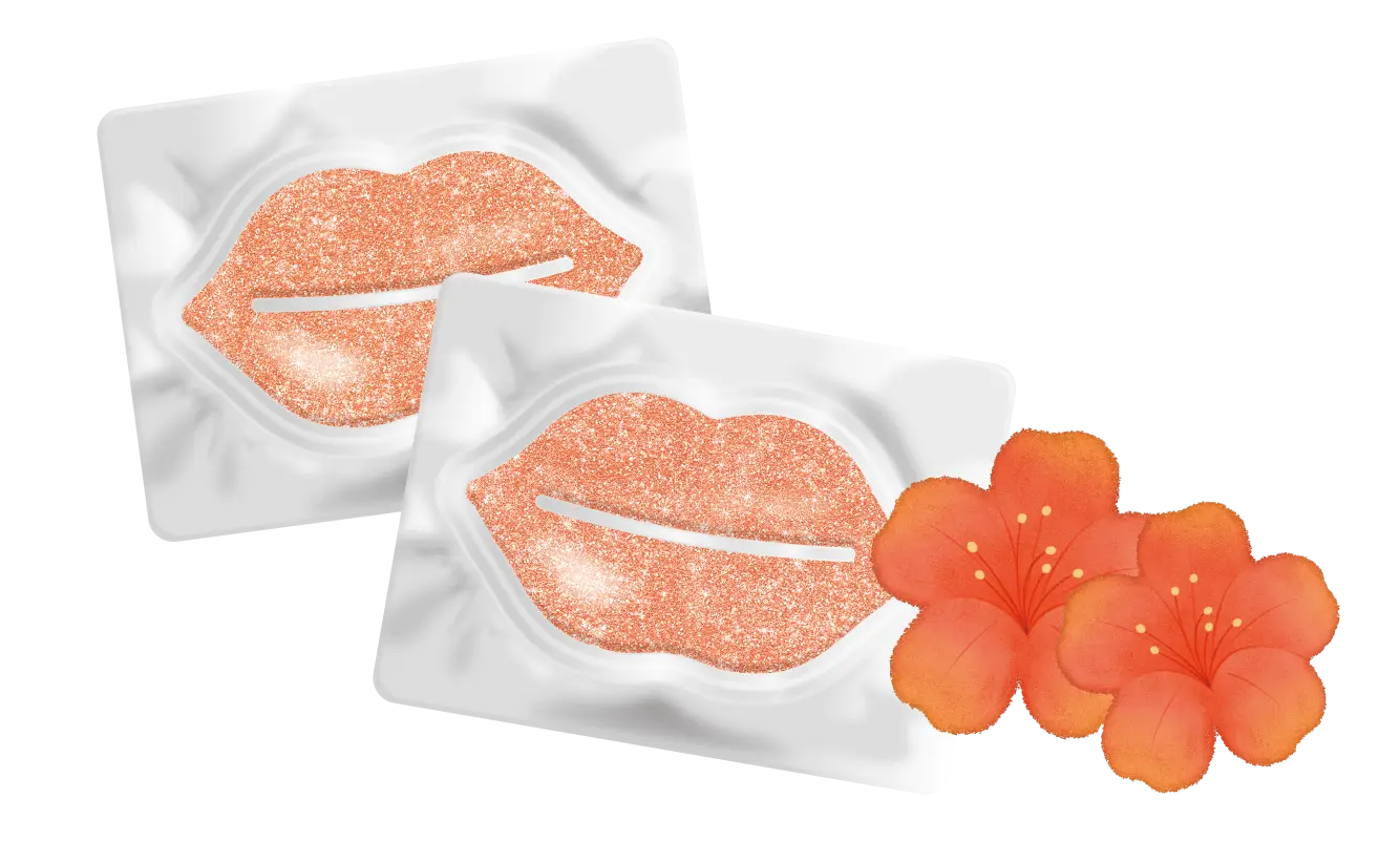 Best Quality Customized Private Label Peony Collagen Infused Hydrogel Lip Masks Manufacturer - Lily Bath-1 5