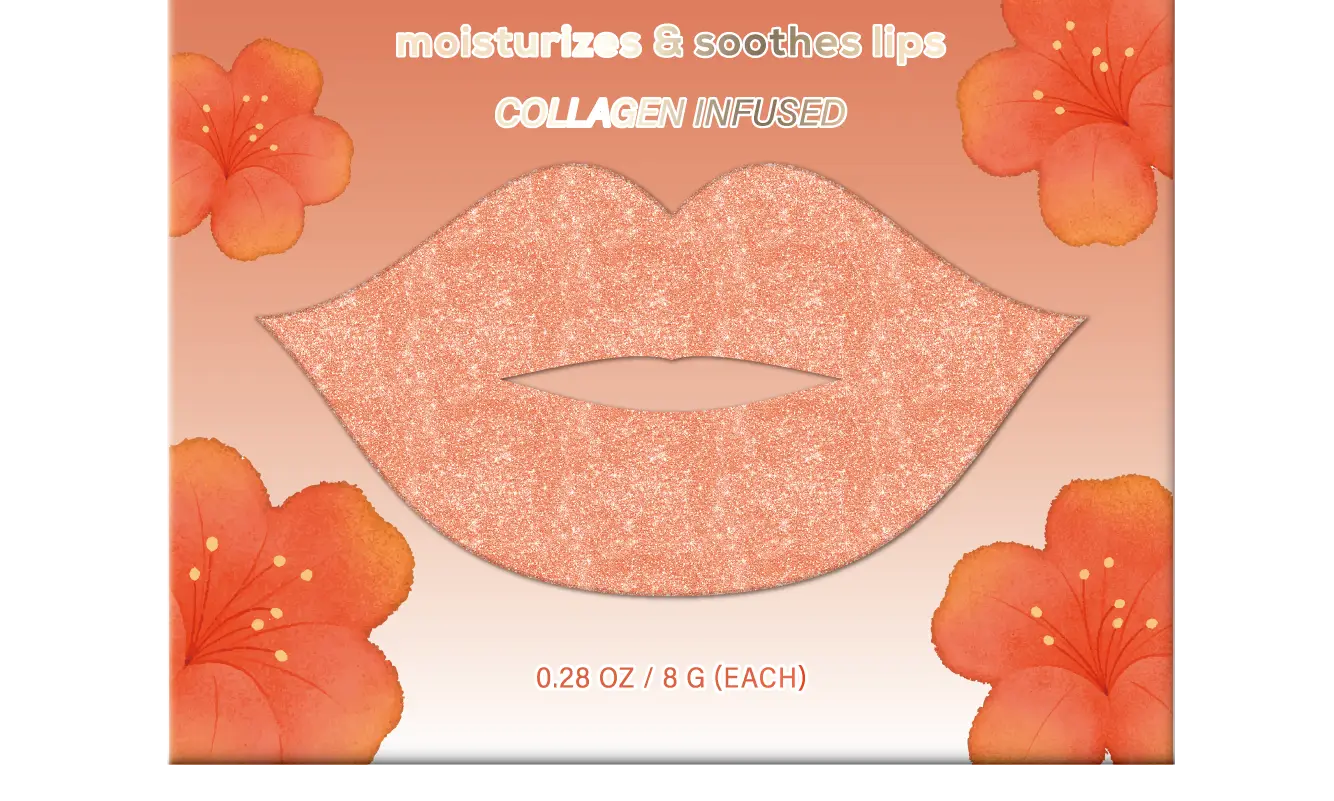 Best Quality Customized Private Label Peony Collagen Infused Hydrogel Lip Masks Manufacturer - Lily Bath-1 3