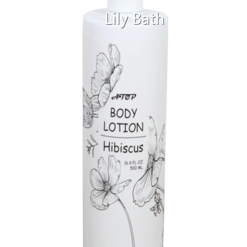 Top Body Care PET Bottle - - Lily Bath 1