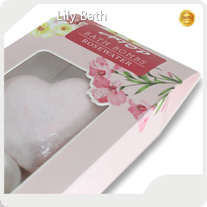 Bath Bomb Company Heart-shaped by Lily Bath 1