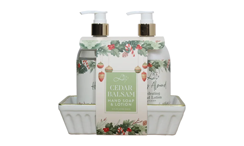 Cedar Balsam Hand Care Collection Cleaning & Hydrating for Household & Office & Hotel - Lily Bath 1
