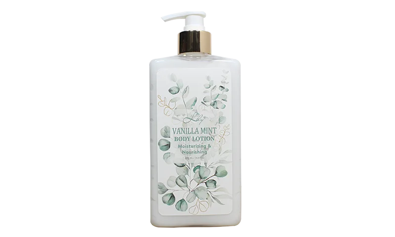 Vanilla Mint Body Lotion Moisturizing & Nourishing for All Skin Types - Lily Bath 1