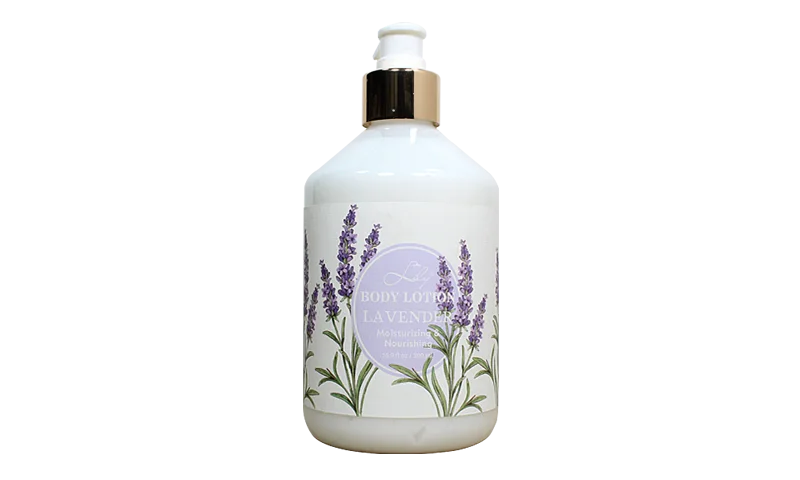 Lichaamlotion doordrenkt met lavendel Essentiële olie Vochtochtend & Nourishing & Soothing - Lily Bath 1