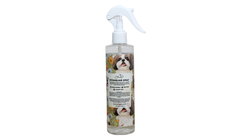 Pet Detangling Spray استخدم صيغة بدون شطف إزالة التشابك للحيوانات الأليفة - حمام الزنبق 2