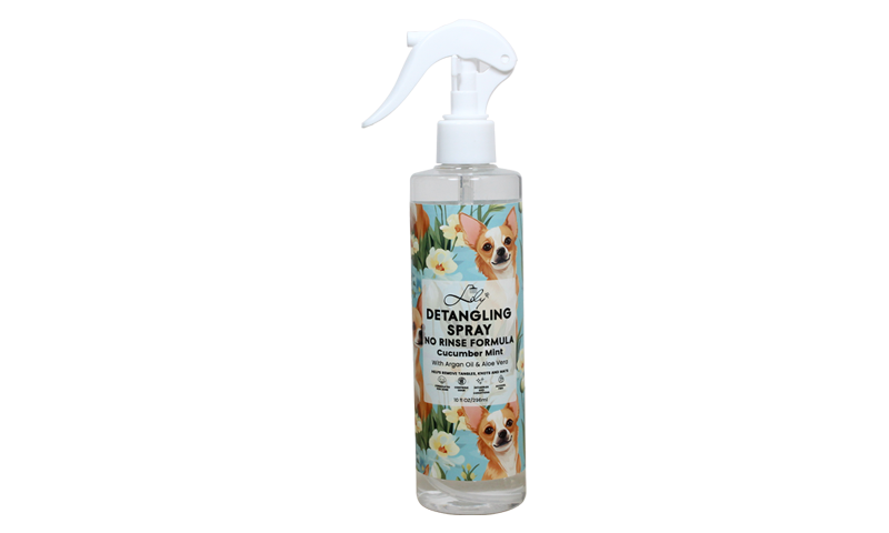 Pet Detangling Spray استخدم صيغة بدون شطف إزالة التشابك للحيوانات الأليفة - حمام الزنبق 3